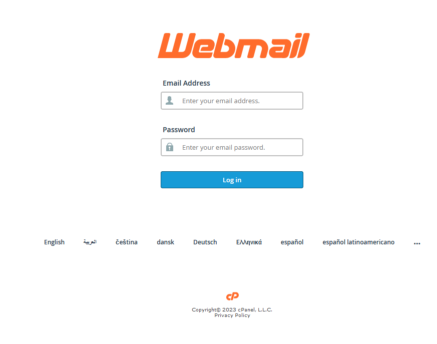 How to Access your Email Account from cPanel Webmail?